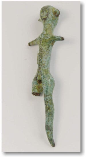 Etrusque - Statuette en bronze - Ve siècle av. J.-C.