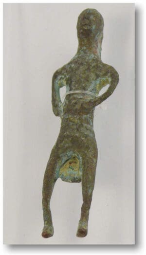 Etrusque - Statuette en bronze - Ve siècle av. J.-C.