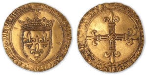 Louis XI - Ecu d'or à la couronne (Tours).