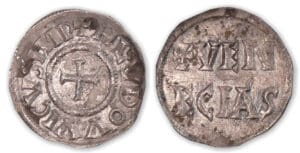Louis 1er le Pieux - Denier (Venise). Louis 1er le Pieux - Denier (Venise).