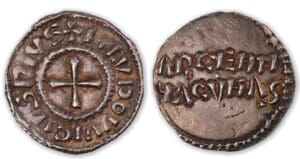 Louis IV l'enfant - Denier (Strasbourg). Louis IV l'enfant - Denier (Strasbourg).
