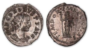 Probus - Aurélianus (277/8, Lyon) La Félicité.