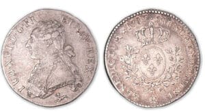 Louis XVI - Cinquième d'écu aux lauriers 1787 R (Orléans).