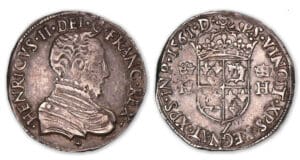 Henri II - Teston du dauphiné 1561 Z (Grenoble). Henri II - Teston du dauphiné 1561 Z (Grenoble).