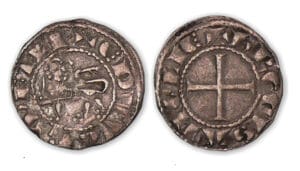 Aquitaine - Edouard 1er - Denier.