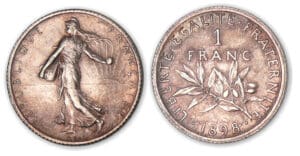 1 franc Semeuse 1898.
