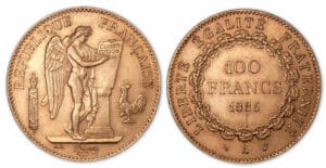 100 francs Génie 1886 A (Paris).