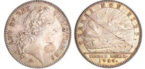 Louis XV (1715-1774) - Jeton en argent - Trésor royal 1747