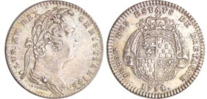 Louis XV (1715-1774) - Jeton en argent - Etats de Bretagne 1734