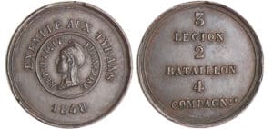 2ème république (1848-1852) - Distribution des drapeaux 20 avril 1848