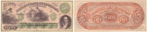 Etats-Unis - Bank Note - Obsolete currency - Louisiana (New Orleans), Citizens' bank - 50 dollars 18-- série B
