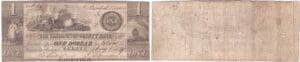 Etats-Unis - Bank Note - Obsolete currency - Maine (Calais), Washington County Bank - 1 dollar May 1st 1839