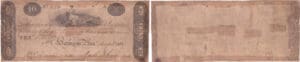 Etats-Unis - Bank Note - Obsolete currency - Pennsylvania (Harmon), Harmony Institute - 10 dollars August 1817