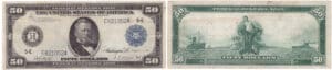 Etats-Unis - Bank Note - Federal Reserve Bank - 50 dollars serie 1914 (Richmond) blue seal