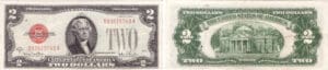 Etats-Unis - Bank Note - United States Notes - 2 dollars serie 1928 G