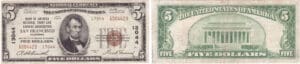 Etats-Unis - Bank Note - National Trust & Savings Association - 5 dollars serie 1929 Cafifornia "San Francisco"
