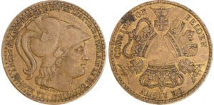 Grèce - Médaille - Bataille de Navarin contre les Turcs, 1827 Paris Grèce - Médaille - Bataille de Navarin contre les Turcs, 1827 Paris