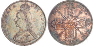 Grande-Bretagne - Victoria (1837-1901) - Double Florin 1887