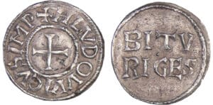Louis 1er Le Pieux (814-840) - Denier (Bourges)