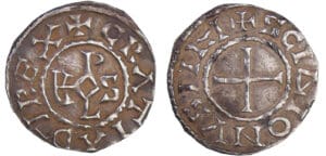 Charles II Le Chauve (840-877) - Denier (Saint-Denis)
