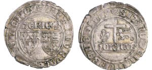 Henry VI de Lancastre (1422-1453) - Blanc aux écus - Paris (23 novembre 1422)
