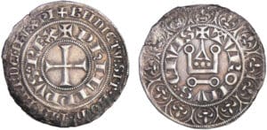 Philippe V (1316-1322) - Gros tournois (1 mars 1318)