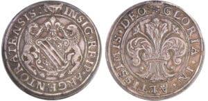 Alsace - Strasbourg - Demi-thaler d'argent Alsace - Strasbourg - Demi-thaler d'argent