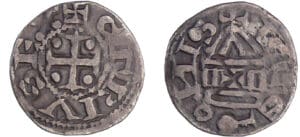Franche-Comté - Denier (Lons-le-Saunier) vers 1100 Franche-Comté - Denier (Lons-le-Saunier) vers 1100