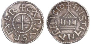 Charles II Le Chauve (840-877) - Denier au temple