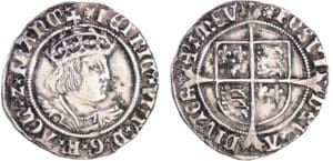 Grande-Bretagne - Angleterre - Henry VIII (1509-1547) - Groat Grande-Bretagne - Angleterre - Henry VIII (1509-1547) - Groat