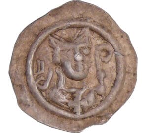 Suisse - Bâle - Evêque Hentich IV de Isny (1275-1286) - Vierzipliger pfennig