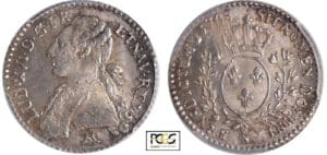 Louis XVI (1774-1792) - 1/10 d'écu aux branches d’olivier - 1788 N (Montpellier) Louis XVI (1774-1792) - 1/10 d'écu aux branches d’olivier - 1788 N (Montpellier)