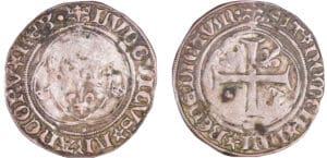 Louis XII (1498-1514) - Grand blanc à la couronne - Limoges