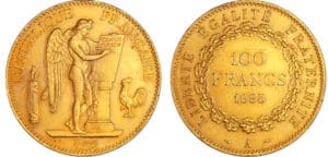 Troisième république (1871-1940) - 100 francs Génie 1885 A (Paris)