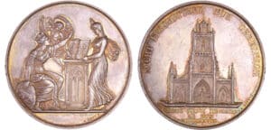 Suisse - Berne - Médaille célébration laïque de la Réforme à Berne 1826