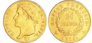 Napoléon 1er (1804-1814) - 20 francs des 100 jours 1815 A (Paris) Napoléon 1er (1804-1814) - 20 francs des 100 jours 1815 A (Paris)