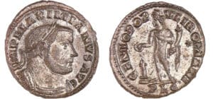 Maximien Hercule - Follis (Lyon)