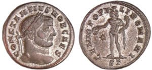 Constance Chlore - Follis (Ticinum)