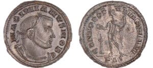 Galère Maximien - Follis (Lyon)