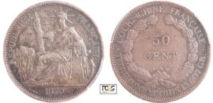 Cochinchine - 50 cent 1879 A
