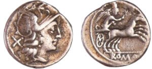 Anonyme - Denier (211-202 av. J.-C.)