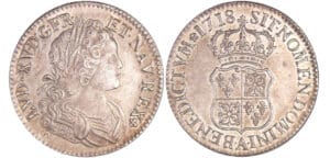Louis XV (1715-1774) - Ecu de France-Navarre - 1718 A (Paris)