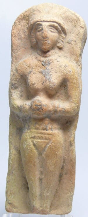 Moyen orient - Plaquette en terre cuite - Fin 2ème mill av.