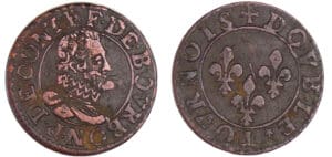 Champagne - François de Bourbon - Double tournois Champagne - François de Bourbon - Double tournois