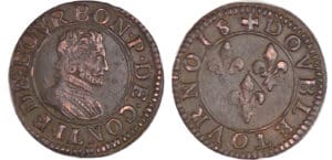 Champagne - François de Bourbon - Double tournois Champagne - François de Bourbon - Double tournois