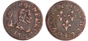 Champagne - François de Bourbon - Double tournois Champagne - François de Bourbon - Double tournois