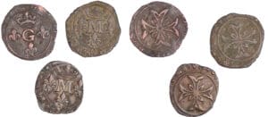 Dombes - Lot de 3 liards Dombes - Lot de 3 liards