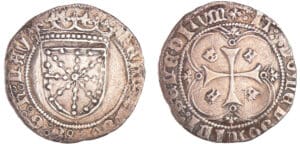 Navarre - Ferdinand V de Castille - Réal d'argent