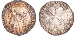 Comtat venaissin - Martin V - Gros d'argent (Avignon)