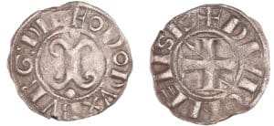 Bourgogne - Eudes III - Denier Bourgogne - Eudes III - Denier